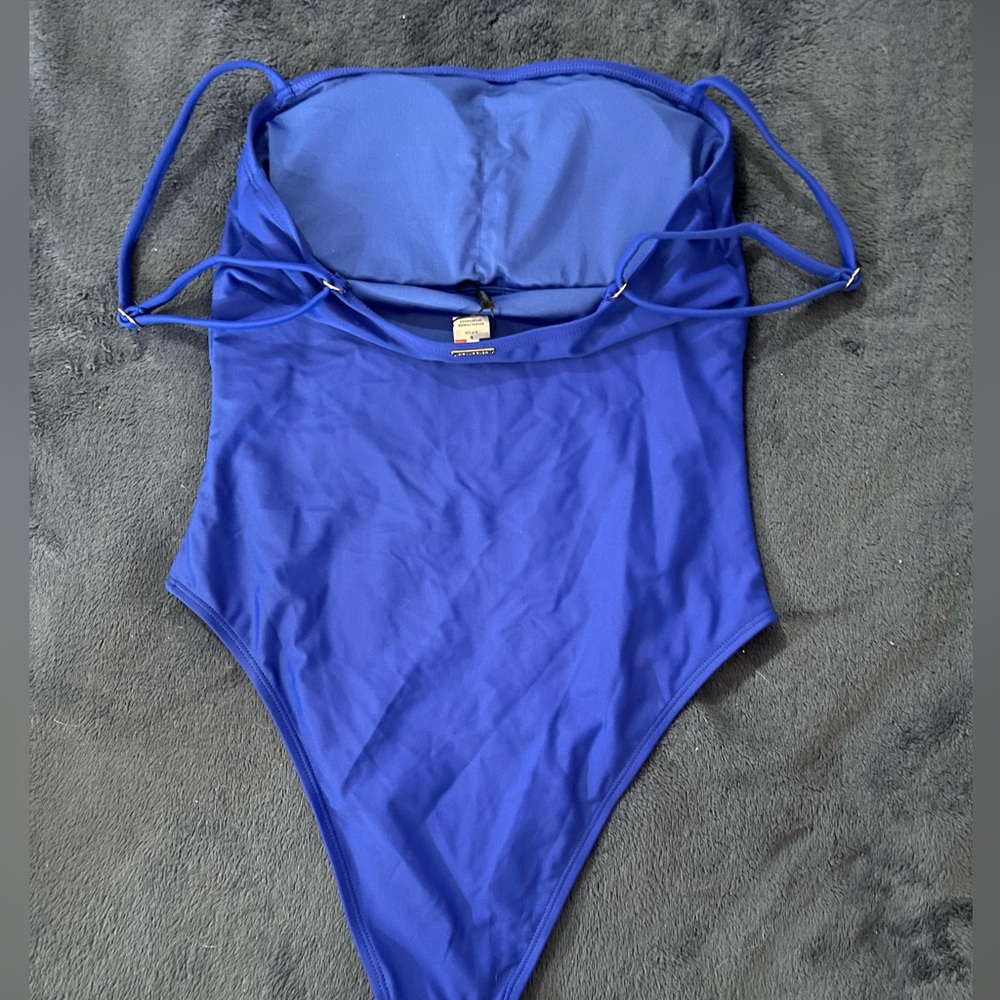 Relleciga Royal Blue One Piece Bathing Suit - Picture 4 of 8